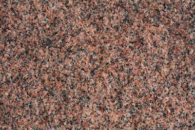 Kırmızı granit duvar. arka plan, doku.