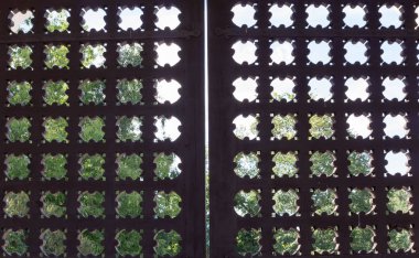 oyma ahşap kapı. arka plan, mimari.