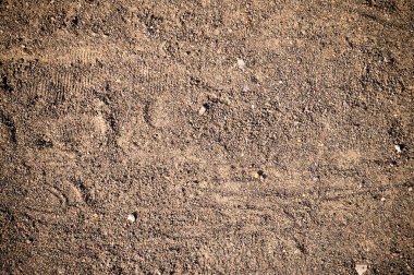 önyükleme ile kumlu yolu izler. arka plan, doku.