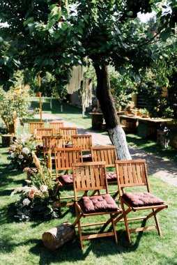 açık hava düğün töreni