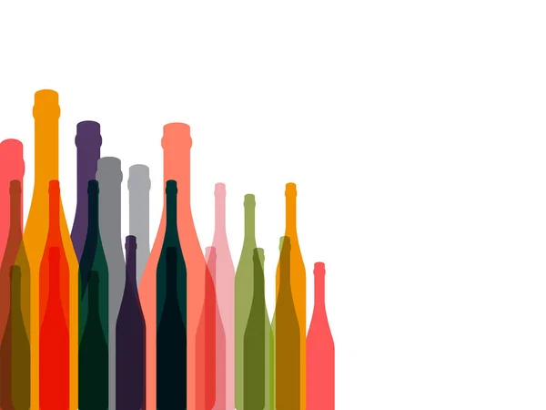 Vin bakgrundsfärg — Stock vektor