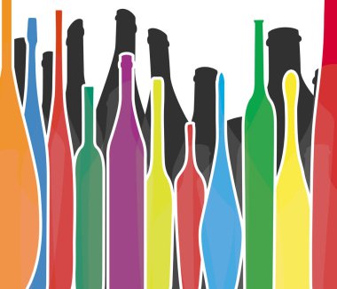 Menü sıvı illüstrasyon