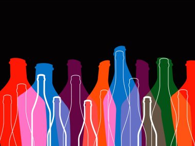 Alkol arka plan vektör