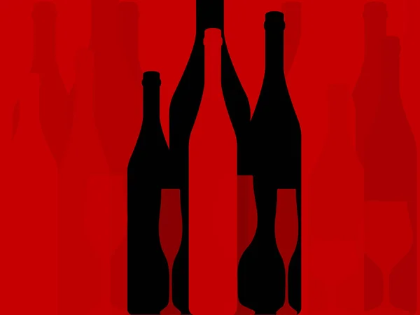 Vetor de fundo do vinho — Vetor de Stock