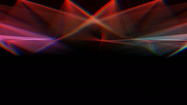 Abstrakt Glow Colorful Abstrakt Background Background Abstrakt Glänzend Leuchten Lights — Stockvideo