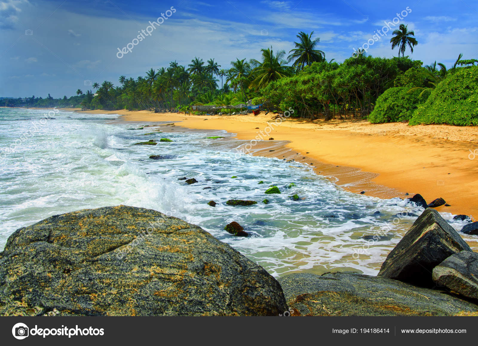 Plage Tropicale Au Sri Lanka Photographie Dodes 194186414