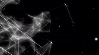 Teknoloji Soyut Arkaplan Siyah beyaz