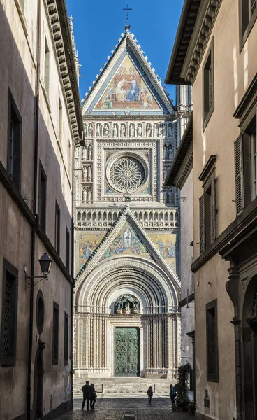 Orvieto-katedralen — Stockfoto