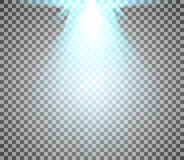 Ilustración abstracta de onda de brillo blanco vectorial. Huella de polvo de estrella blanca partículas brillantes aisladas sobre fondo transparente. Concepto mágico — Vector de stock