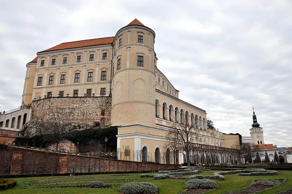 Burg Und Stadt Mikulow Tschechische Republik Europa — Stockfoto