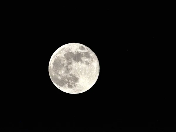 Bulan Planet Dan Bulan Purnama — Stok Foto