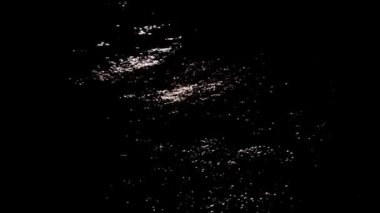 Işık siyah su küçük dalgalanmalar