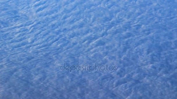 Clouds that look like snow — Stock Video