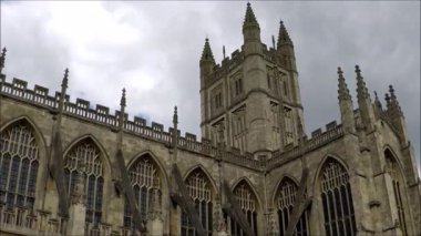 City of Bath, Somerset, İngiltere, İngiltere'de Bath Abbey
