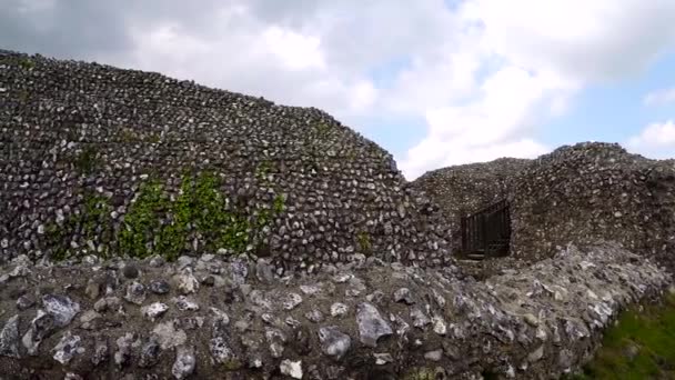 Oude Sarum, Engeland, Uk — Stockvideo