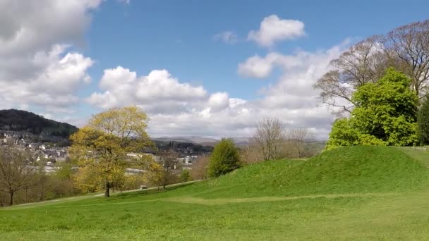 View of the city of Kendal — Stock Video