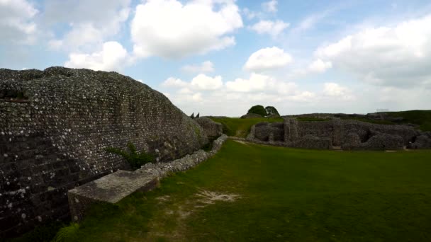 Old Sarum, Inglaterra, Reino Unido — Vídeo de stock