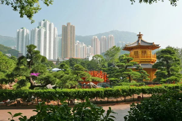 Honkg Kong Pavillon Absoluter Vollkommenheit Nan Lian Garten Und Hong — Stockfoto