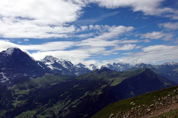 A svájci hegyekben. — Stock Fotó