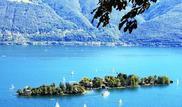 Veduta del Lago Maggiore — Foto Stock