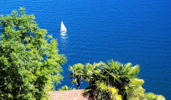 Pemandangan dari maggiore danau — Stok Foto