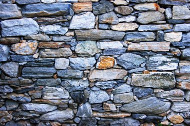 eski rustik taş duvar