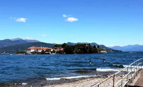 Ilhas Borromean em Lago Maggiore — Fotografia de Stock