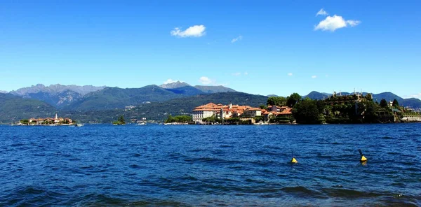 Ilhas Borromean em Lago Maggiore — Fotografia de Stock