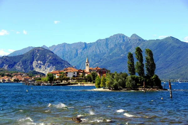 Ilhas Borromean em Lago Maggiore — Fotografia de Stock