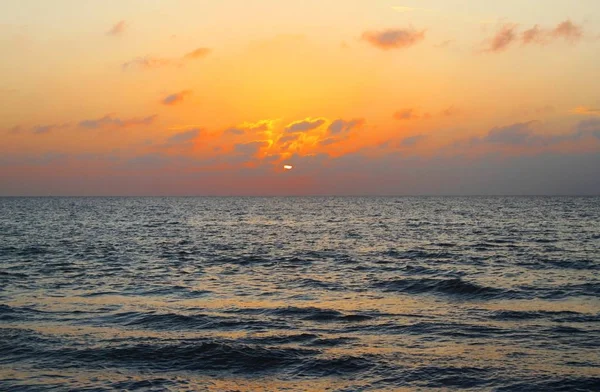 Zachód Słońca Karaibach — Zdjęcie stockowe
