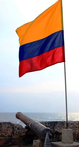 National Flag Colombia — Stock Photo, Image