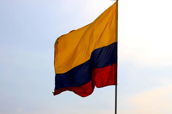 Nationalflagge Kolumbiens — Stockfoto