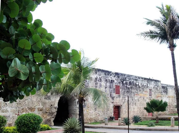Mury Miasta Cartagena Indias — Zdjęcie stockowe