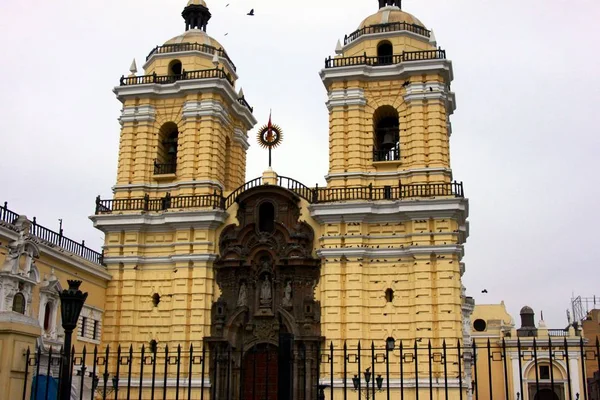 Monastero San Francisco Lima — Foto Stock