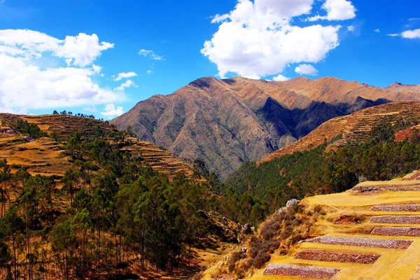 Chinchero Nelle Ande Peruviane — Foto Stock