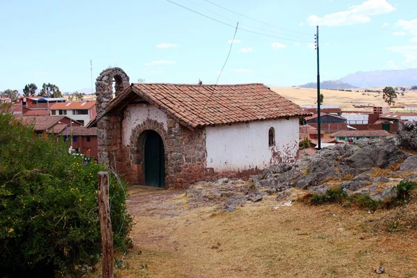 Chinchero Στις Περουβιανές Άνδεις — Φωτογραφία Αρχείου