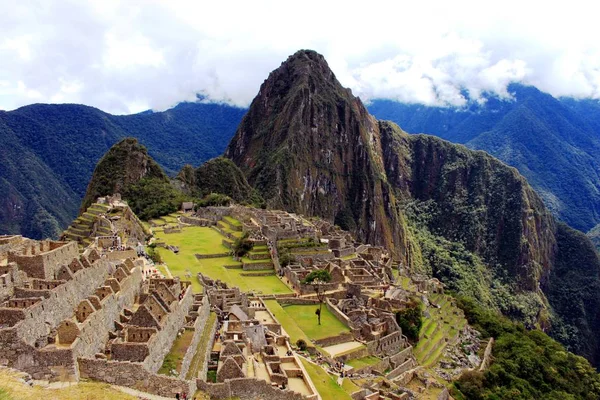 Inca Ruïne Machu Picchu — Stockfoto