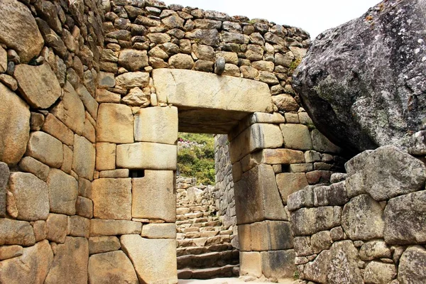 Inka Ruine Machu Picchu — Stockfoto