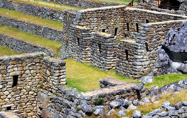 Rovine Inca Machu Picchu — Foto Stock