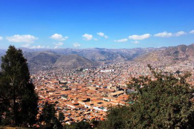 Cusco Peru görünümünü