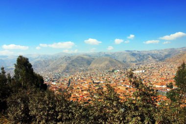 Cusco Peru görünümünü