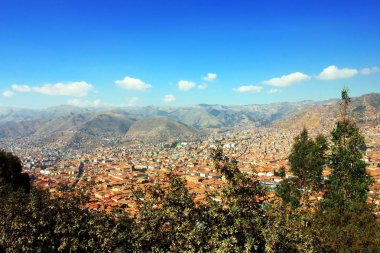 Cusco Peru görünümünü