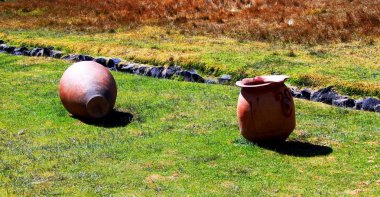 İnka seramik kaplar