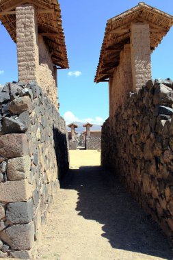 Tapınak Viracocha Peru Andes
