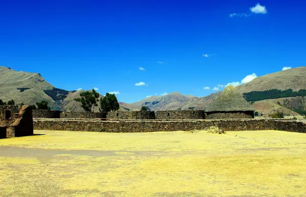 Templom Viracocha Andokban Peru — Stock Fotó