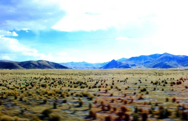 秘鲁的阿尔蒂普拉诺高原 — 图库照片