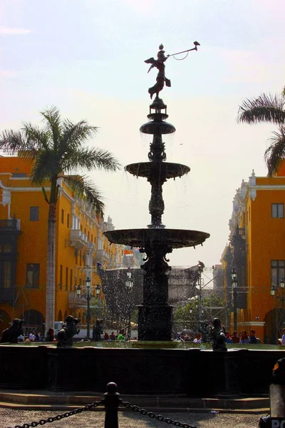 Häuser Und Fassaden Lima — Stockfoto