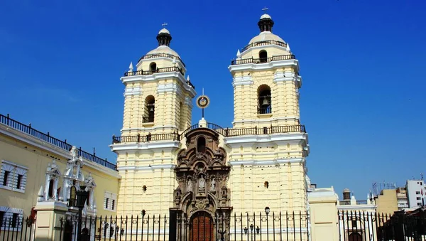 Casas Fachadas Lima — Foto de Stock