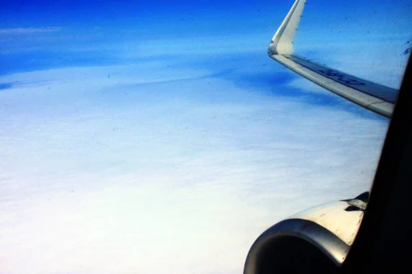 Літаючи Над Хмарами — стокове фото