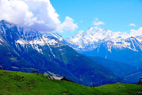 High Mountains Switzerland — Stock Photo, Image